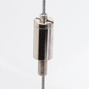 M5x10 mm Auengewinde Messing Seilstopper mit...