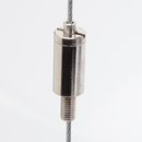 Ms Seilstopper mit Befestigungsschlitz M5x10 mm AG 10x30 mm