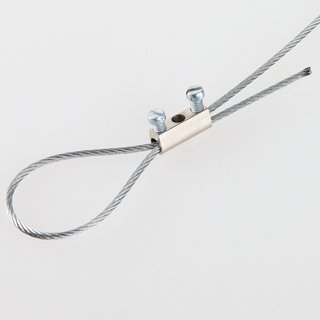 10 x Lsterklemmeneinsatz mit Schrauben 16x24 mm vernickelt