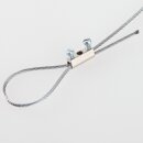 Lüsterklemmeneinsatz vernickelt mit Schrauben – 6x14 mm