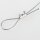 Lüsterklemmeneinsatz vernickelt mit Schrauben – 6x14 mm