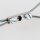 Lüsterklemmeneinsatz vernickelt mit Schrauben – 6x14 mm