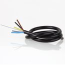 PVC Lampenkabel Rundkabel schwarz 5-adrig 5x0,75mm mit...