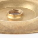 Schirmträgerplatte 70x5 mm für Lampenschirm Gewinde M10x1