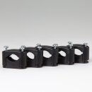 Kabelschellen schwarz – für Kabeldurchmesser 10–17 mm – 5 Stück – THPG