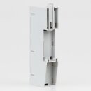 Abzweigklemme Verteilerklemme Grau A14s 12-polig – für Hutschienenmontage