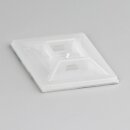 Kabelhalter Klebesockel – natur – für Kabelbinder bis 4 mm