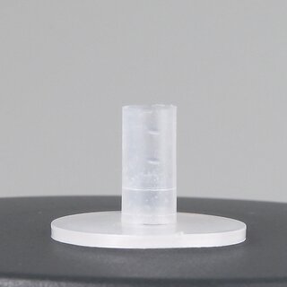 E27 Isolierungstlle transparent | 24 x 15 mm | Durchgangsloch 5,8 mm