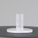 E27 Isolierungstülle transparent | 24 x 15 mm | Durchgangsloch 5,8 mm