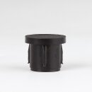 Abschluss-Stopfen schwarz für Rohr Ø 10 mm