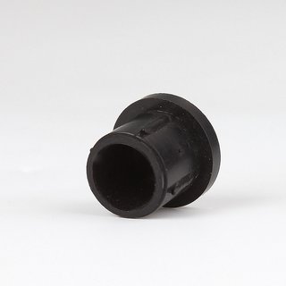5 x Abschluss-Stopfen schwarz Rohr 20 mm auen