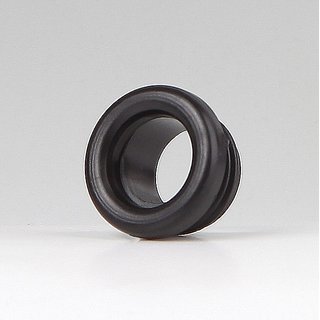 5 x Isolierungs-Gewindenippel schwarz 15x8 mm M13x1 Durchgang 8,8 mm