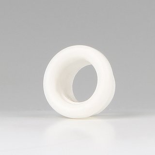 5 x Isolierungs-Gewindenippel wei 15x8 mm M13x1 Durchgang 8,8 mm