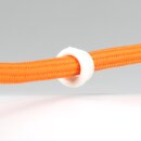 Isolierungs-Gewindenippel M13x1 | Kunststoff weiß | 15 x 8 mm | Durchgang 8,8 mm