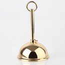 Lampen Baldachin Metall Messing poliert 80x39 mm...