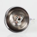 Lampen Baldachin Metall verchromt 80x39 mm Kugelform mit...