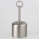 Lampen Baldachin 62x63mm Metall edelstahloptik...