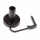 Isolierungstlle TZ14 fr E14 Fassung schwarz mit Kragen...