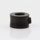 Lampen Stellring Kunststoff schwarz – 13x11 mm, 6,5...