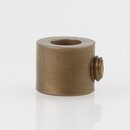 Lampen Stellring Kunststoff gold &ndash; 13x11 mm, 6,5 mm...