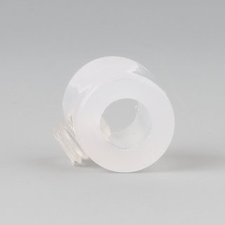 Lampen Stellring Kunststoff transparent 13x11mm 6,5mm Durchgang