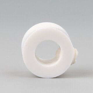 Lampen Stellring Kunststoff wei &ndash; 16x10 mm, 8,2 mm Durchgang mit Madenschraube