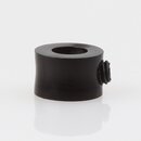 Lampen Stellring Kunststoff schwarz &ndash; 18x10 mm,...