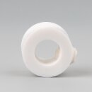 Lampen Stellring Kunststoff weiß – 18x10 mm, 10,5 mm Durchgang mit Madenschraube
