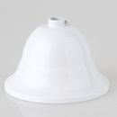 Lampen Baldachin Metall 90x61mm flaemisch weiss mit...