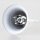 Lampen Baldachin – Metall weiß, Tulpenform Ø 90 mm × H 61 mm, mit Leuchtenaufhängung für 10er Pendelrohr