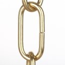 Lampen Metall-Kette 4,85 mm 24x55 | Vermessingt | Zum...