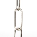 Lampen Metall-Kette 2,8 mm 16x39 | Vernickelt | Zum...