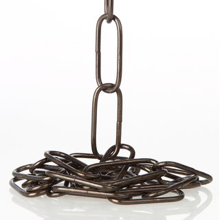 2,8 mm Lampenkette Zierkette 16x39 glatt für schwere...