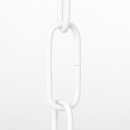 Lampen Metall-Kette 2,8 mm 16x39 | Weiß lackiert |...