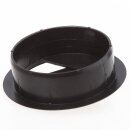 Kabeldurchführung für Tisch & Arbeitsplatten | Ø 59 mm | Kunststoff schwarz | Mit drehbarer Öffnung | Heidemann