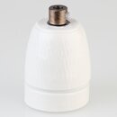 E27 Premium Porzellan Lampenfassung mit...