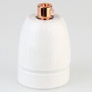 E27 Premium Porzellan Lampenfassung mit...