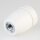 E27 Premium Porzellan Lampenfassung mit Kunststoff-Zugentlaster schwarz 250V/4A M13x1 IG