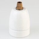 E27 Premium Porzellan Lampenfassung mit...