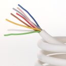 100 Meter Klingeldraht / Klingelleitung YR 8x0,8 mm²...