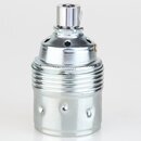 E27 Premium Metall-Lampenfassung verchromt ohne...