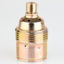 E27 Premium Metall-Lampenfassung vermessingt ohne...