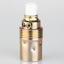 E14 Metall-Lampenfassung Premium vermessingt mit...