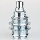 E14 Metall-Lampenfassung Premium verchromt mit...