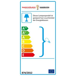 PVC Lampenpendel E14 Bakelit Fassung Teilgewindemantel 1-10 Meter