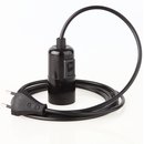 PVC Lampenpendel E27 Bakelit Fassung Glattmantel Schalter...
