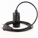PVC Lampenpendel E27 mit Bakelit Glattmantel-Fassung und...