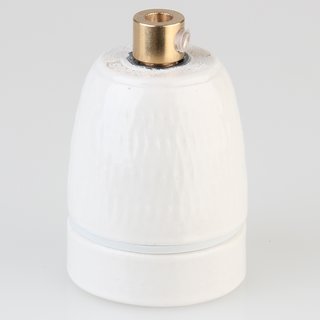 E27 Porzellan-Fassung Lampen Fassung Lampenfassung dreiteilig 250V/4A M10 IG 
