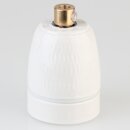 E27 Premium Porzellan-Lampenfassung glasiert, inkl....