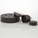 Lampen Distanz-Aufhänger – Affenschaukel mit Baldachin, Kunststoff schwarz